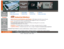 Tablet Screenshot of aboutus.gbindustrialbattery.com